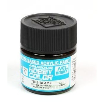 Mr Hobby Aqueous color H-077 Tire Black